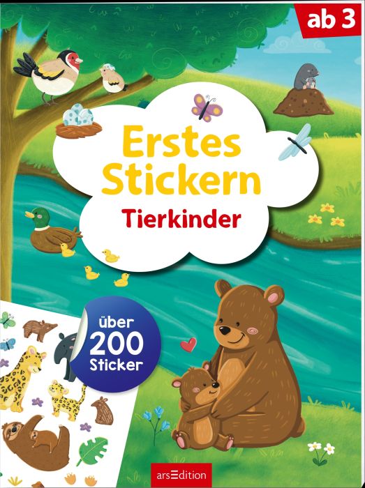 Image Erstes Stickern: Tierkinder