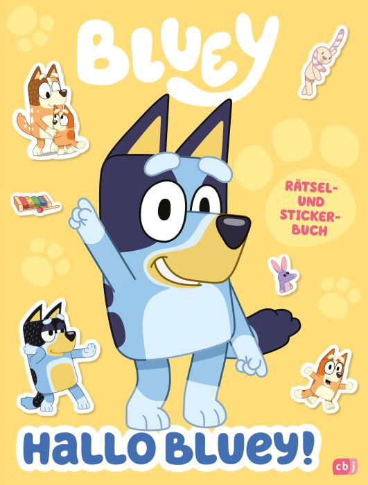 Image Hallo Bluey! Stickerbuch