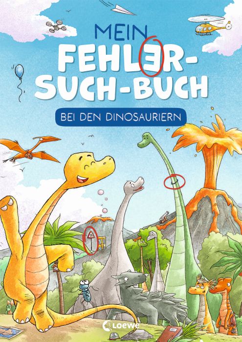 Image Mein Fehler-Such-Buch - Bei den Dinosaur