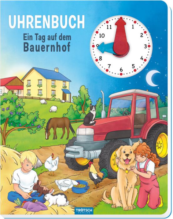 Image Uhrenbuch Ein Tag auf dem Bauernhof