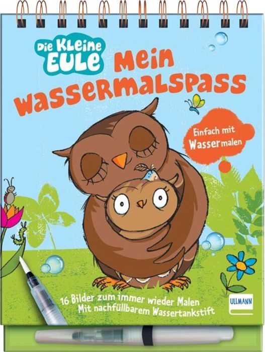Image Mein Wassermalspaß Die kleine Eule