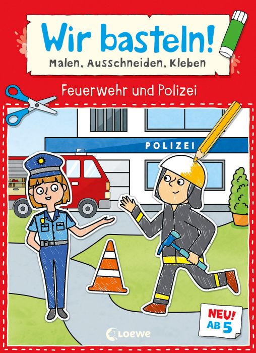 Image Wir basteln! ab 5 Jahren - Malen, Aussch