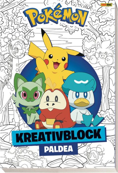 Image Pokémon: Kreativblock Paldea - Malblock