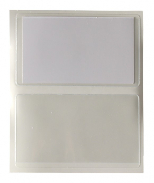 Image 100 Probeco Visitenkartentaschen selbstklebend glasklar