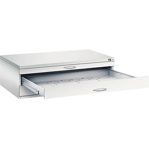 Image CP 7200 Planschrank lichtgrau 3 Schubladen 135,0 x 96,0 x 42,0 cm