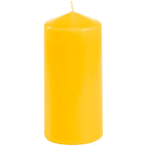 Image PAPSTAR Kerze goldgelb