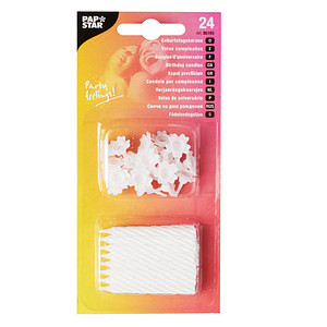 Image 24 PAPSTAR Kerzen weiß