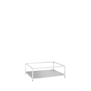 Image CP 7200 Untergestell für Schränke verkehrsweiß 135,0 x 94,5 x 44,5 cm mit Ablage