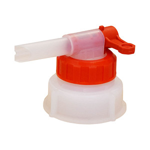 Image NITRAS® Kanisterhahn weiß/rot