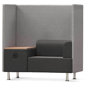 Image rocada Besprechungsecke Soft Seating schwarz, grau grau