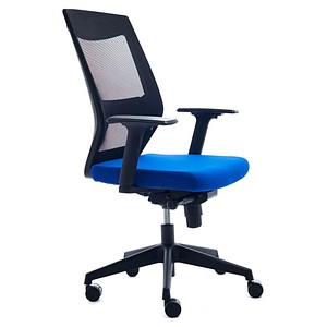 Image rocada Bürostuhl, RD-908/3 blau, schwarz Stoff