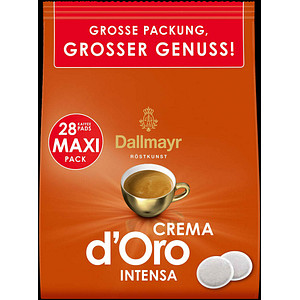 Image Dallmayr Crema d'Oro INTENSA Kaffeepads 28 Pads