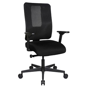 Image Topstar Bürostuhl Sitness Open X (N) Deluxe mit Schiebesitz, OX30WTW2 T200 schwarz Stoff