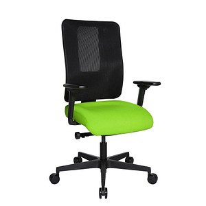 Image Topstar Bürostuhl Sitness Open X (N) Deluxe mit Schiebesitz, OX30WTW2 T350 apfelgrün, schwarz, schwarz Stoff