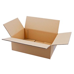 Image 20 Nestler Wellpapp-Faltkartons 1-wellig braun 31,5 x 22,5 x 11,7 cm Außenmaß