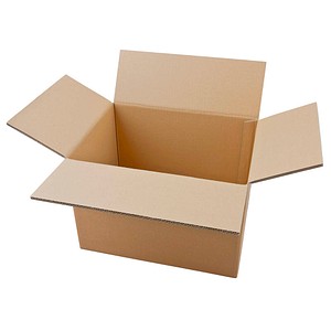 Image 20 Nestler Wellpapp-Faltkartons 2-wellig braun 39,3 x 28,8 x 27,8 cm Außenmaß