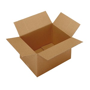 Image 20 Nestler Wellpapp-Faltkartons 1-wellig braun 41,0 x 21,0 x 23,7 cm Außenmaß