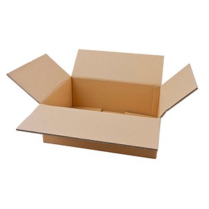 Image 20 Nestler Wellpapp-Faltkartons 2-wellig braun 44,3 x 32,3 x 17,8 cm Außenmaß