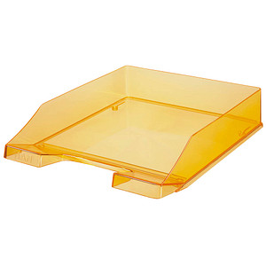 Image HAN Briefablage KLASSIK TRANSPARENT, DIN A4, orange-