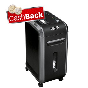 Image Fellowes Powershred 99Ci Aktenvernichter mit Partikelschnitt P-4 4 x 38 mm 18 Blatt schwarz