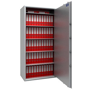 Image ISS Sicherheitsschrank Hagen VII Sicherheitsstufe S1 nach EN14450 lichtgrau 95,0 x 50,0 x 195,0 cm