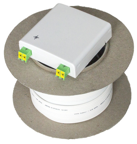 Image TELEGÄRTNER Anschlussdose FITH-OAD/F inkl. 75m FITH-SM Kabel