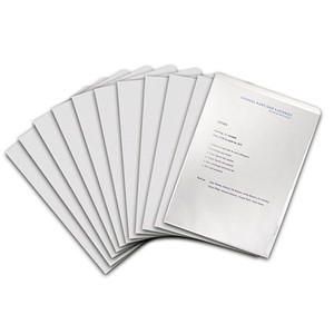 Image 100 LEITZ Sichthüllen re:cycle 4001 DIN A4 transparent genarbt 0,13 mm