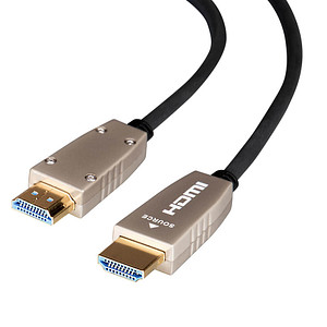 Image CELEXON UHD Optical Fibre HDMI 2.0b Active Kabel 25m schwarz