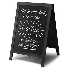 Image Showdown® Displays Kundenstopper Natura schwarz 47,0 x 66,0 cm