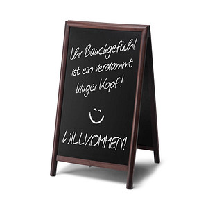 Image Showdown® Displays Kundenstopper Natura braun 68,0 x 120,0 cm