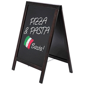 Image Showdown® Displays Kundenstopper Natura schwarz 55,0 x 85,0 cm