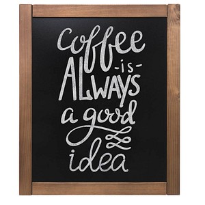 Image Showdown® Displays Kreidetafel Natura 50,0 x 60,0 cm Natural Wood