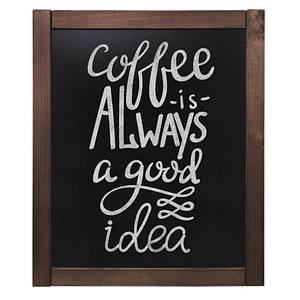 Image Showdown® Displays Kreidetafel Natura 50,0 x 60,0 cm Dark Wood