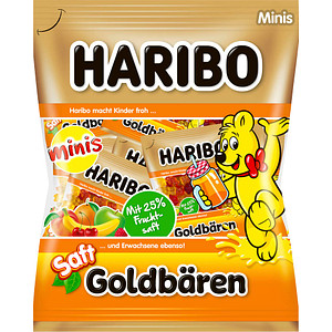 Image HARIBO SAFT GOLDBÄREN Minibeutel Fruchtgummi