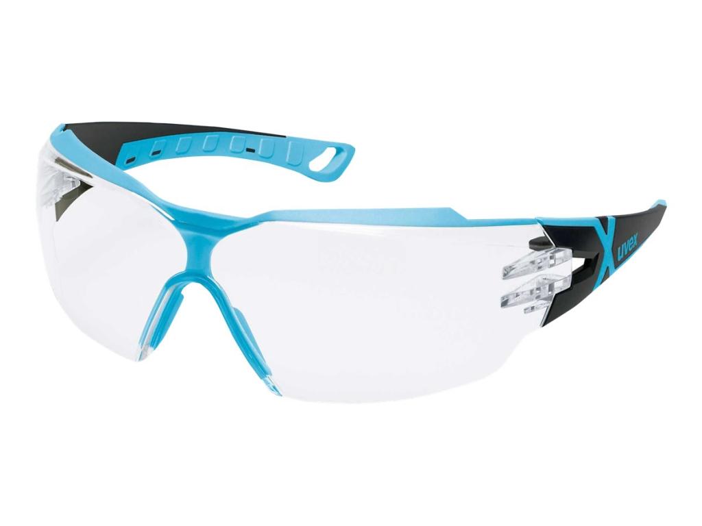 Image UVEX Schutzbrille pheos cx2 schwarz, hell-blau 9198256 (9198256)