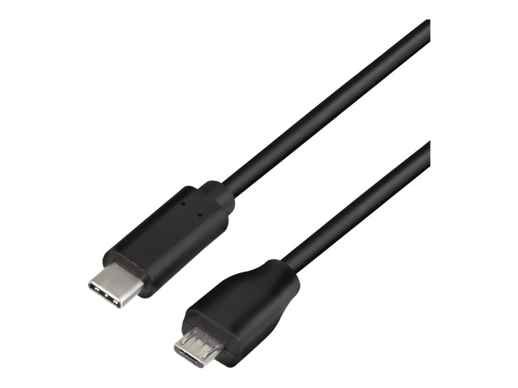 Image LogiLink USB 2.0 Kabel, USB-C - Micro-USB Stecker, 1,0 m