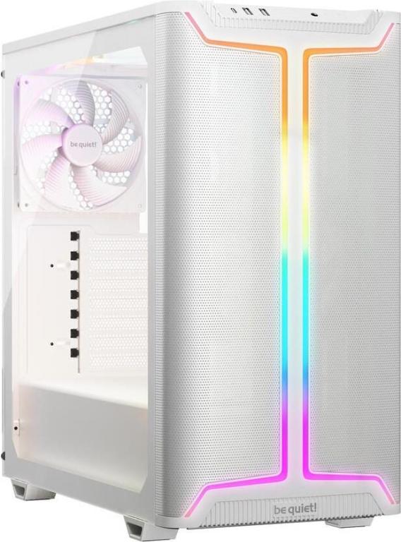 Image BE QUIET ! Pure Base 501 DX White - Midi Tower - PC - Weiß - ATX - micro ATX