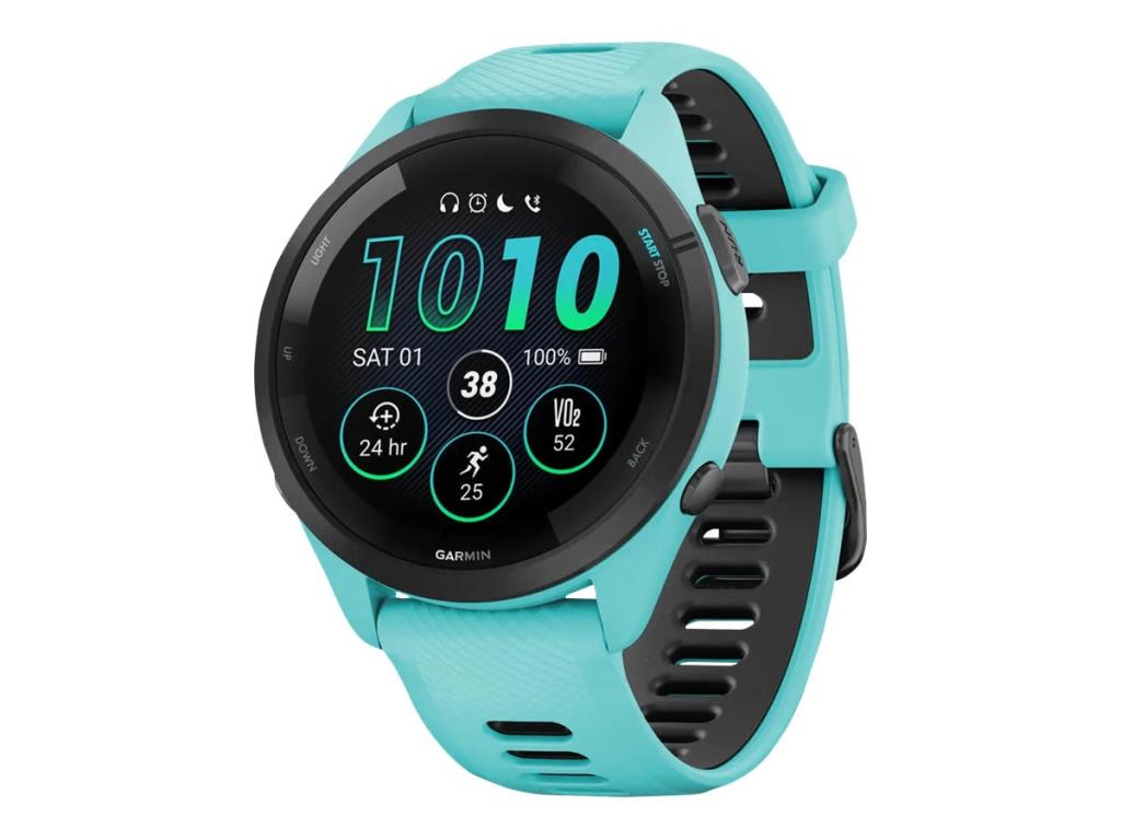 Image GARMIN Forerunner 265 - 46 mm Aqua intelligente Uhr mit Riemen