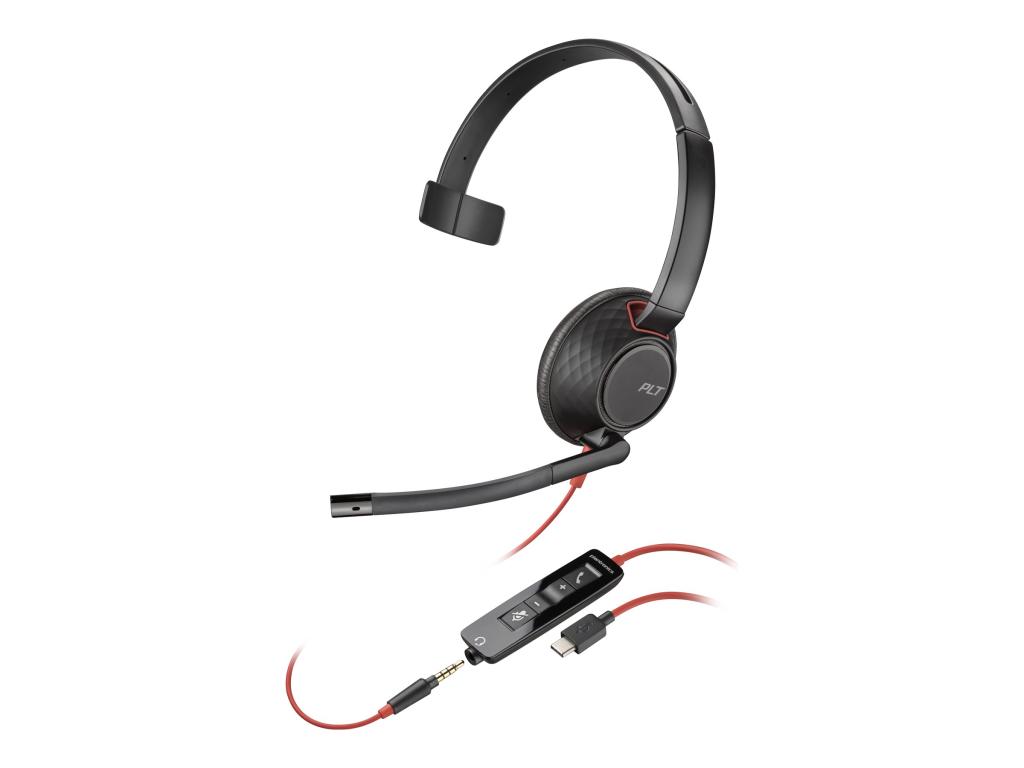 Image HP Poly Blackwire 5210 Monaural USB-C Headset