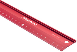 Image transotype Schneidelineal, aus Aluminium, 600 mm