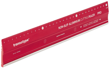 Image transotype Schneidelineal PRO, aus Aluminium, 600 mm
