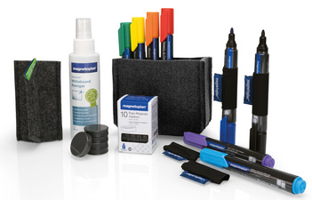Image magnetoplan Whiteboard Essentials Kit, grau