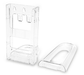 Image deflecto Lit-Loc Prospekthalter, DIN A5 hoch, glasklar