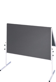 Image FRANKEN Moderationstafel X-tra!Line, klappbar, Filz, grau