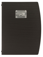 Image Securit Speisekarten-Mappe RIO BESTECK, DIN A4, schwarz