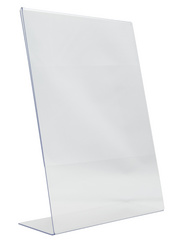 Image Securit Tischaufsteller Acrylic, DIN A6 hoch, schräg