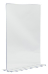 Image Securit Tischaufsteller Acrylic, DIN A6 hoch, gerade