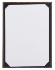 Image Securit Speisekarten-Halter WALNUT Album, DIN A4