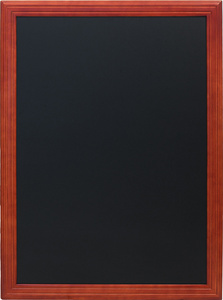 Image Securit Kreidetafel UNIVERSAL, mit Holzrahmen, mahagoni
