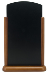 Image Securit Tischaufsteller TOP, groß, dunkelbraun